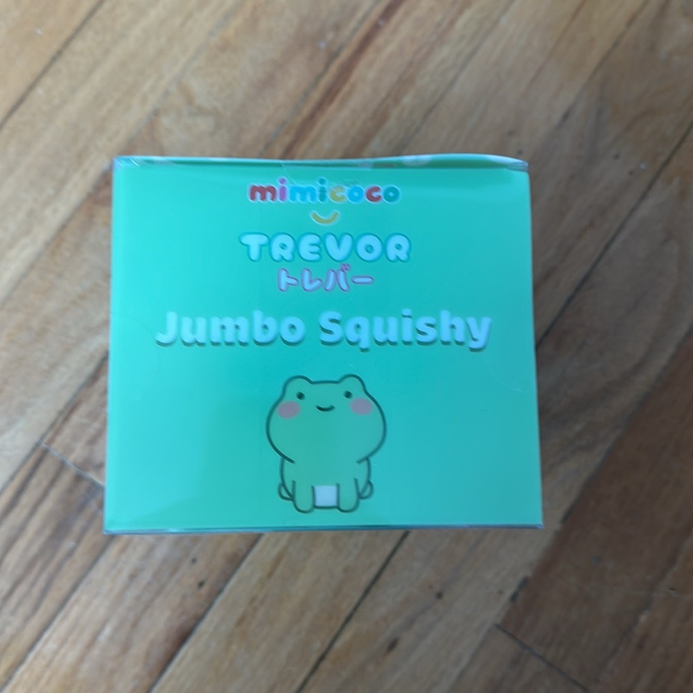 Mimicoco Jumbo Squishy Trevor the Frog NWT - Picture 2 of 5